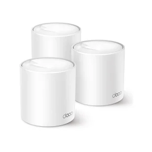 TP-Link Deco X50 Whole Home Mesh Wi-Fi 6 System - 3 Pack